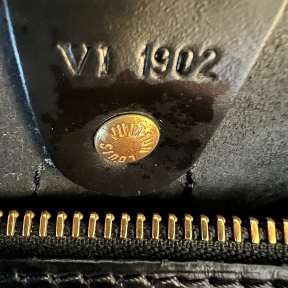 Louis Vuitton Speedy Epi black - Picture 7 of 7